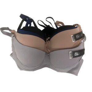 Bundle of Four Contrast Lace Bras